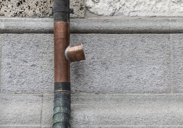 Plumbing pipes and connections